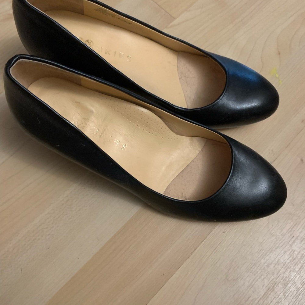 Ukies Nanogel Soft Platform Nappa Black Leather 38
